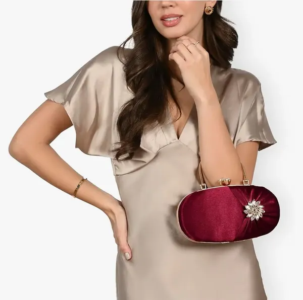 Maroon_Ruby_Bloom_Luxe_Clutch_For_Women_&_Girls_(23_X_3_X_13_Cm)