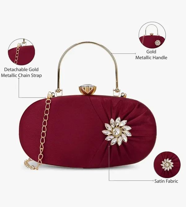 Maroon_Ruby_Bloom_Luxe_Clutch_For_Women_&_Girls_(23_X_3_X_13_Cm)