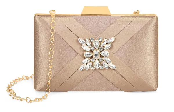 Rose_Gold_Premium_Satin_With_Shiny_Texture_Diamond_Clutch_For_Women_&_Girls_(22_X_10_X_15_Cm)