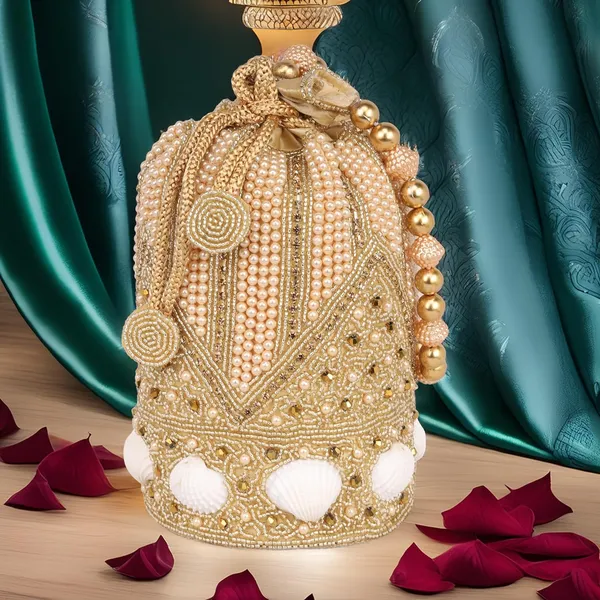 Gold_Regal_Gleam_Handcrafted_Zari_Potli_For_Women_&_Girls_(12.7_X_12.7_X_22.9_Cm)