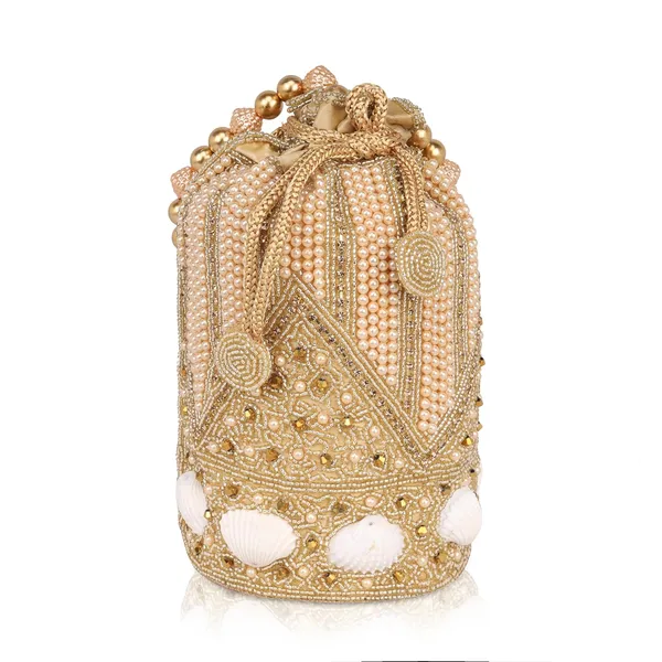 Gold_Regal_Gleam_Handcrafted_Zari_Potli_For_Women_&_Girls_(12.7_X_12.7_X_22.9_Cm)