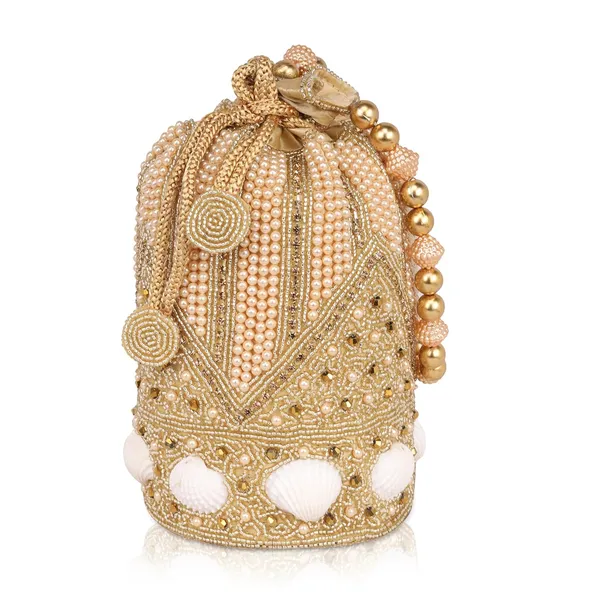 Gold_Regal_Gleam_Handcrafted_Zari_Potli_For_Women_&_Girls_(12.7_X_12.7_X_22.9_Cm)