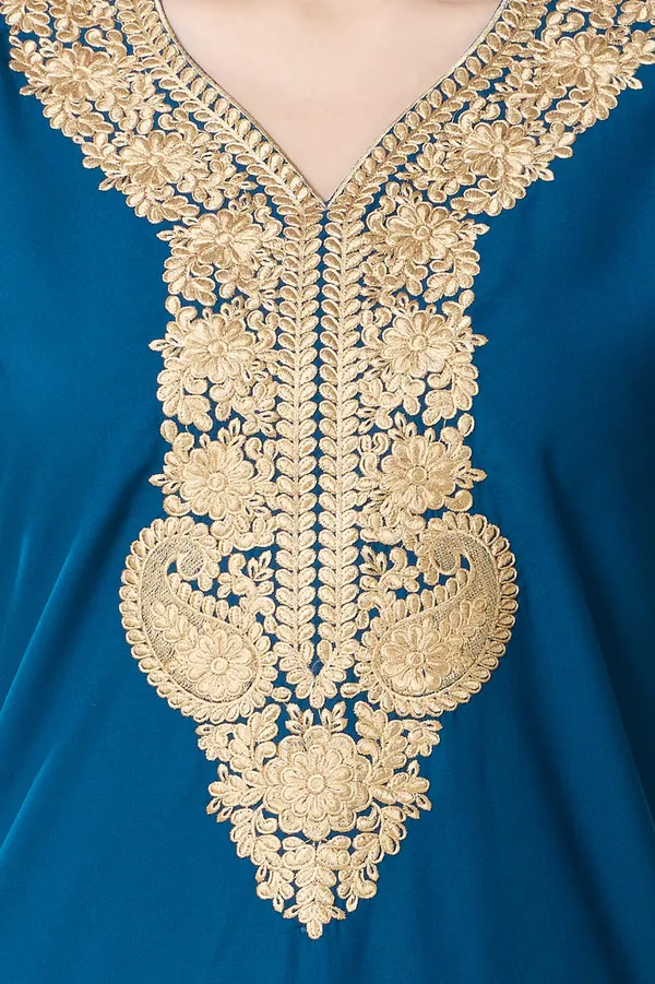 Rama_plain_embroidered_nighty