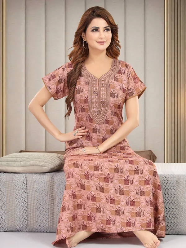 Rose_Cotton_Blend__Nighty_for_Women