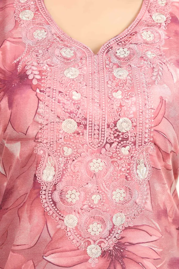Rose_Cotton_blend_nighty_for_women