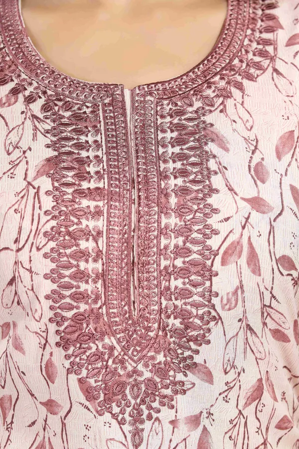 Rose_Floral_Cotton_blend_Night_Dress_For_Ladies