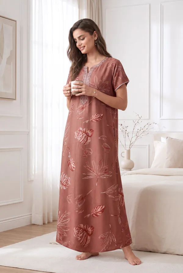 Rose_floral_alpine_A-line_neck_embroidery_nighty_for_womens