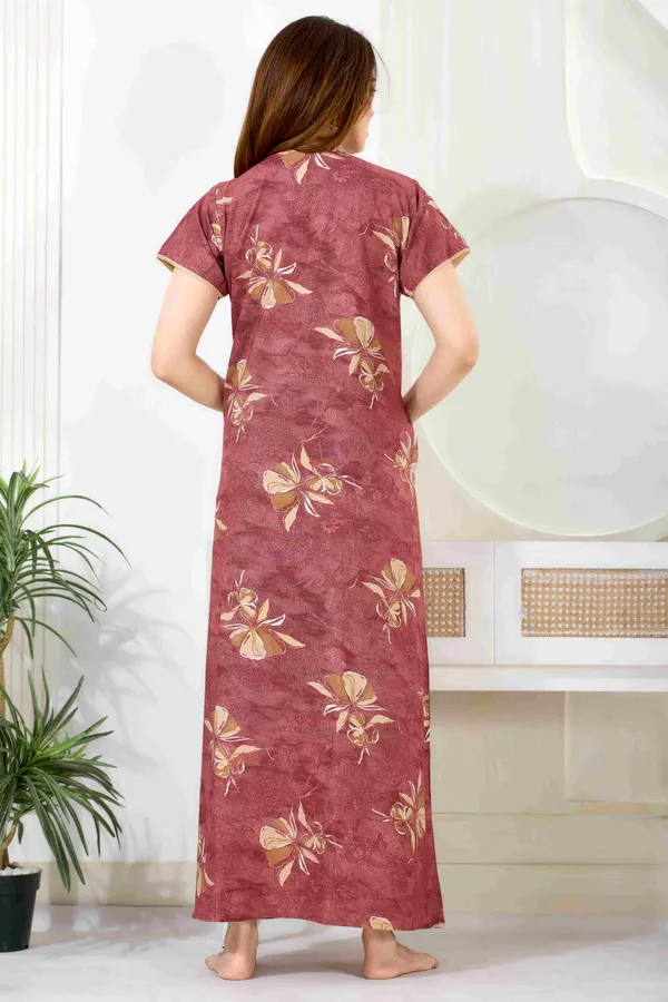 Rose_floral_pleated_alpine_neck_embroidery_nighty_for_womens