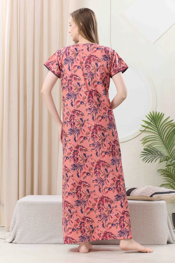 Rose_floral_pure_Cotton__Nighty_for_Women