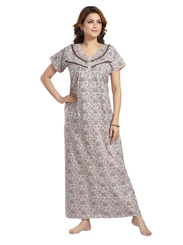 Rose_floral_pure_Cotton__Nighty_for_Women