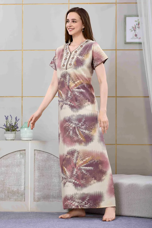 Rose_tye-dye_embroidered__A-line_Alpine__Nighty_for_Women