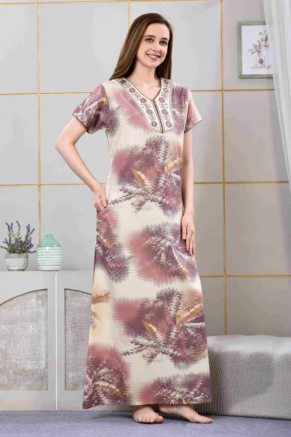 Rose_tye-dye_embroidered__A-line_Alpine__Nighty_for_Women
