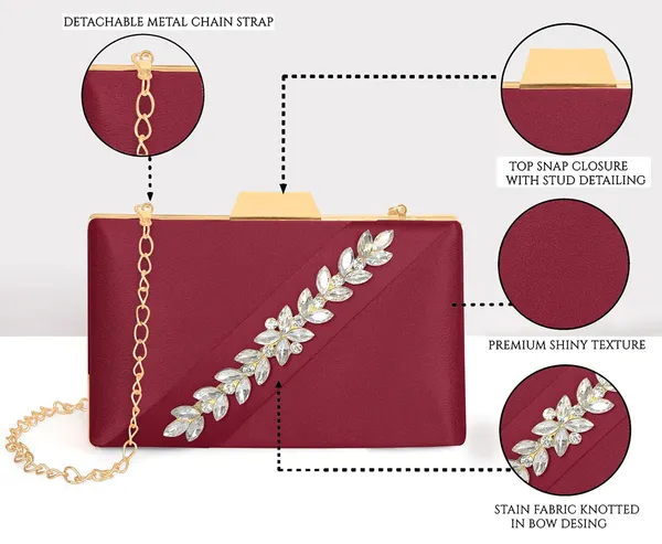 Maroon_Radiance_Cross_Diamond_Satin_Sling_Bag_For_Women_&_Girls_(22_X_10_X_15_Cm)