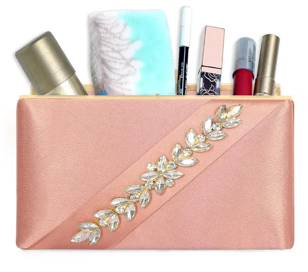 Peach_Radiance_Cross_Diamond_Satin_Sling_Bag_For_Women_&_Girls_(22_X_10_X_15_Cm)
