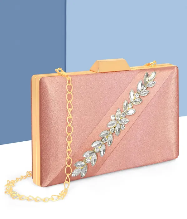 Peach_Radiance_Cross_Diamond_Satin_Sling_Bag_For_Women_&_Girls_(22_X_10_X_15_Cm)