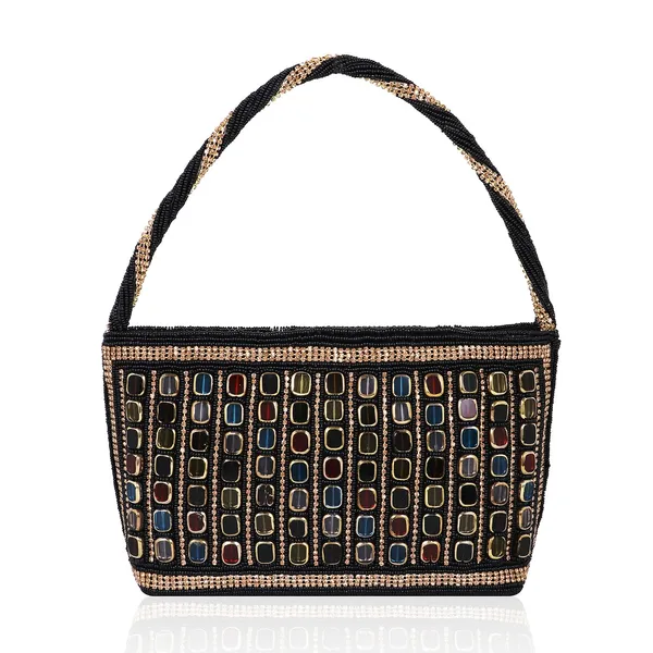 Black_Talia_Mosaic_Beaded_Zari_Hand_Work_Handbag_For_Women_&_Girls_(23_X_5.5_X_12.5_Cm)