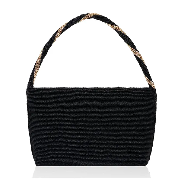 Black_Talia_Mosaic_Beaded_Zari_Hand_Work_Handbag_For_Women_&_Girls_(23_X_5.5_X_12.5_Cm)