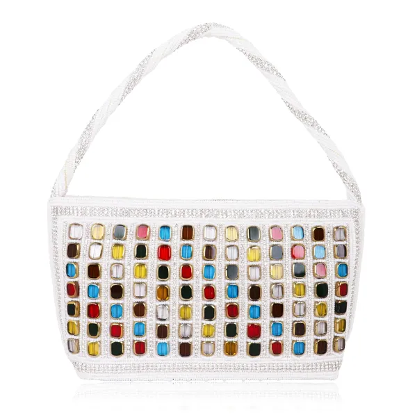 White_Talia_Mosaic_Beaded_Zari_Hand_Work_Handbag_For_Women_&_Girls_(23_X_5.5_X_12.5_Cm)