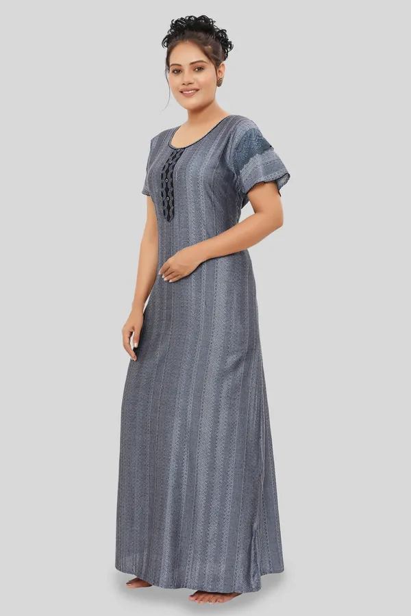 Teal_Alpine_Nighty_For_Women