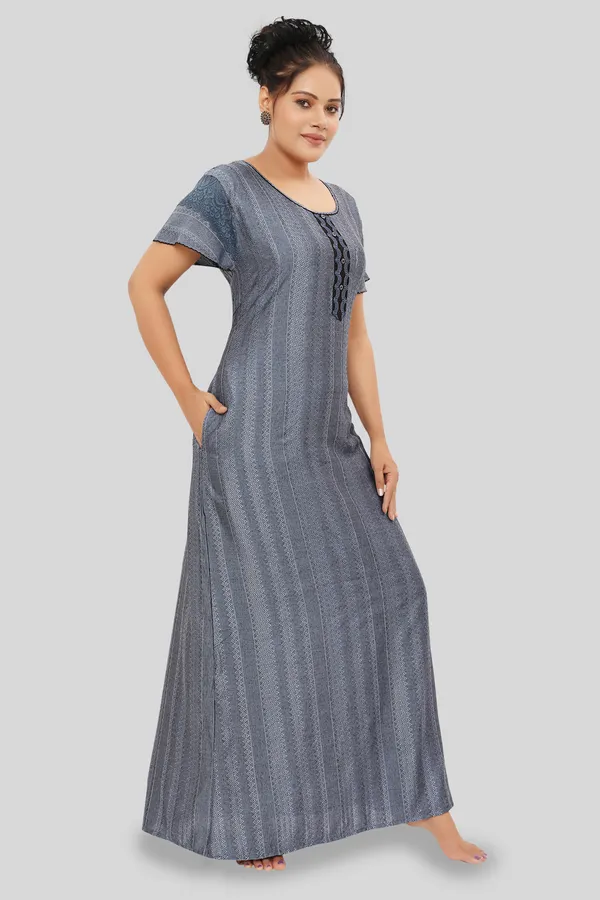 Teal_Alpine_Nighty_For_Women