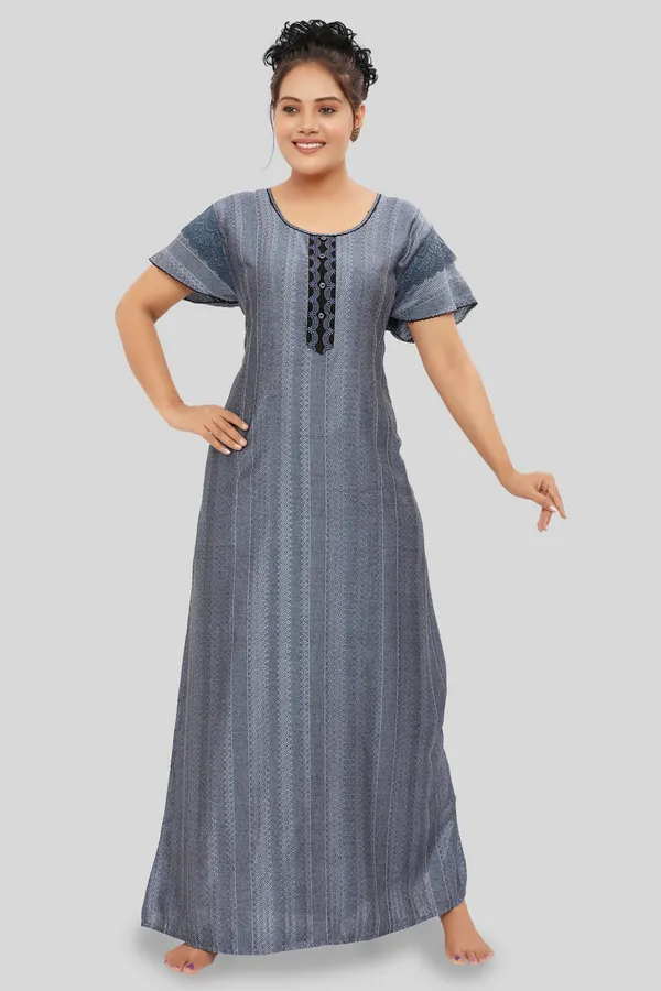 Teal_Alpine_Nighty_For_Women