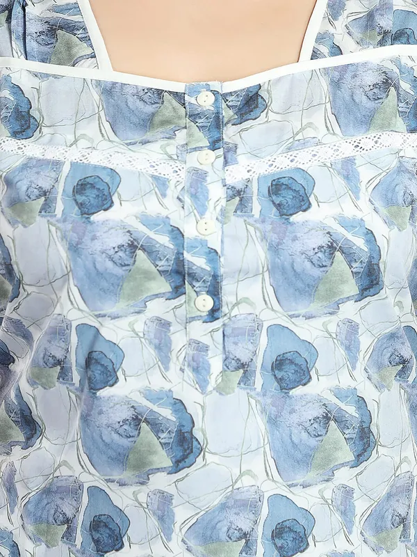 Blue_Cotton_Blend__Nighty_for_Women