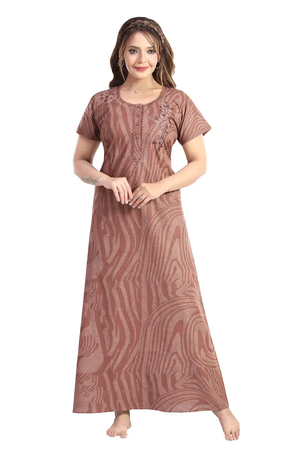 Chocolate_Cotton_Nighty_For_Women