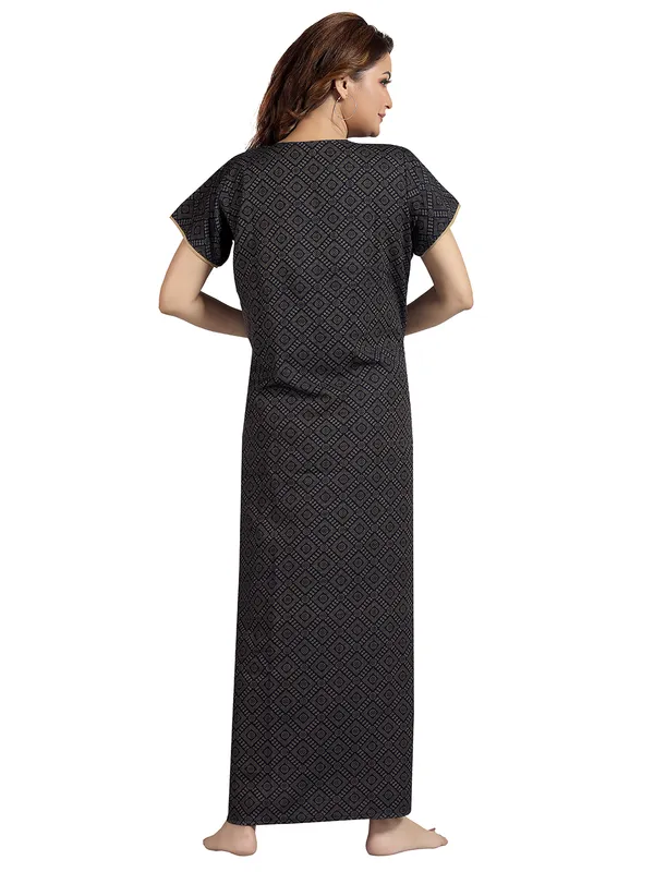 Navy_Cotton_Blend__Nighty_for_Women