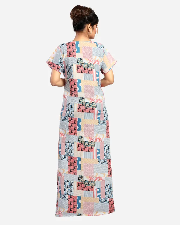 Pink_Rayon_Nighty_for_Women