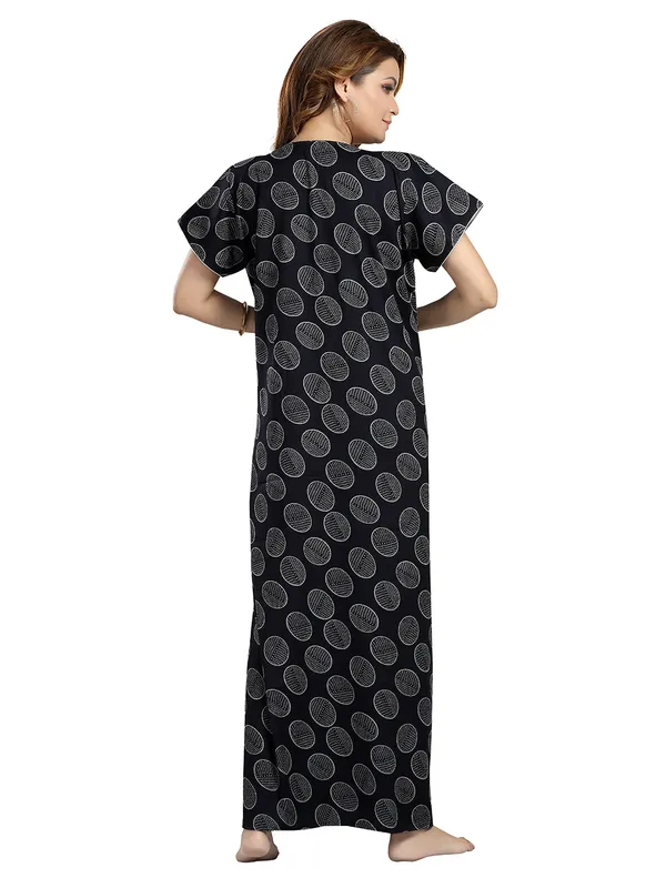 Blue_Abstract_print_Alpine_Night_Dress_For_Ladies