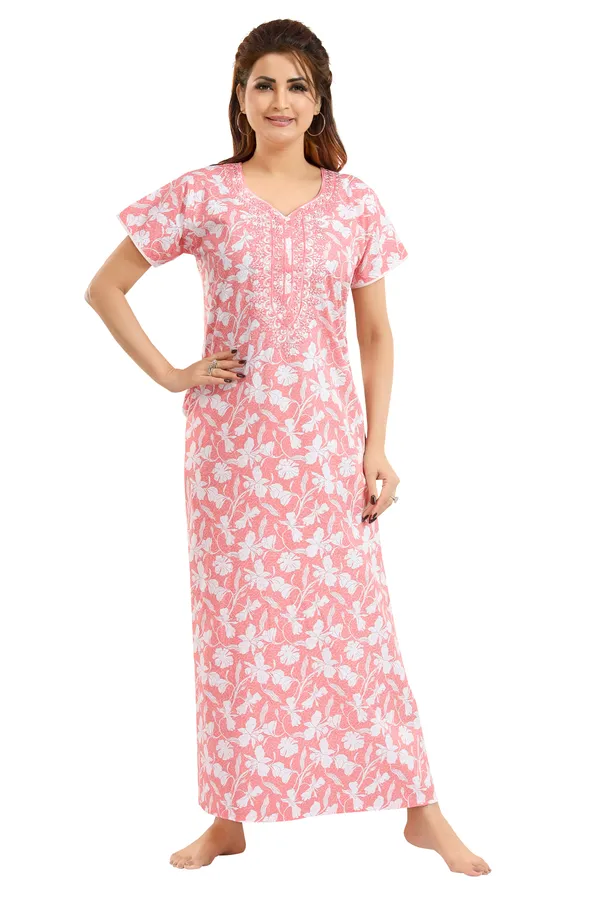 Peach_Cotton__Nighty_for_Women