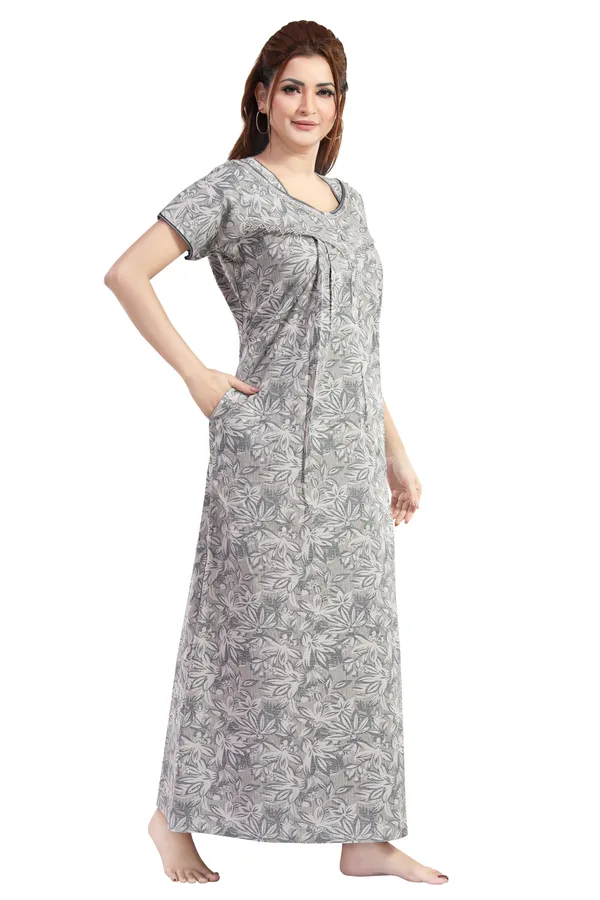 Grey_Cotton_Nighty_For_Women