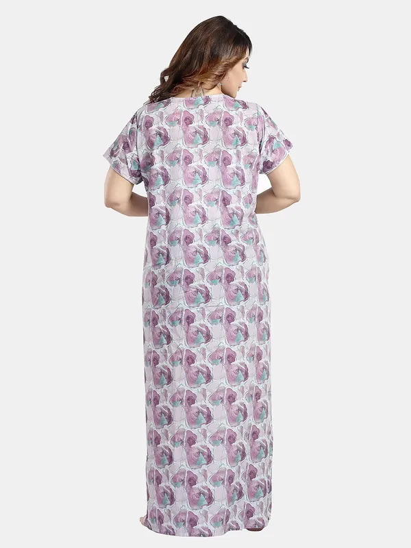Purple_Cotton_Blend__Nighty_for_Women