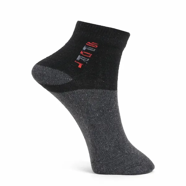 MJE_Men_&_Women_Ankle_Length_Multicolor_Cotton_SolidSelf_Design_Regular_Ankle_Length__Low_Cut_Calf_Length_Socks_For_Men_&_Women(Pack_of_12)