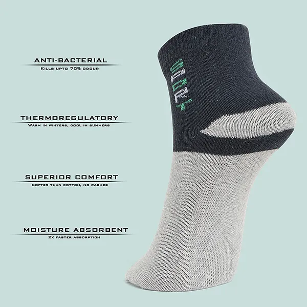 MJE_Men_&_Women_Ankle_Length_Multicolor_Cotton_SolidSelf_Design_Regular_Ankle_Length__Low_Cut_Calf_Length_Socks_For_Men_&_Women(Pack_of_12)