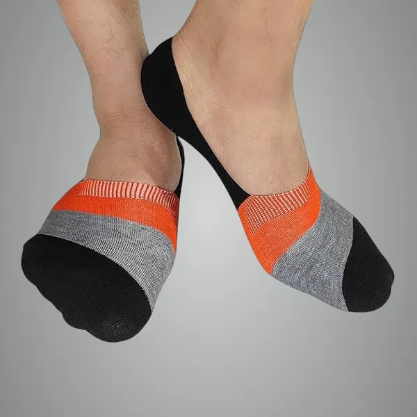 MJE_Men_&_Women_Multicolor_Cotton_Laser_Cut_Ankle_Length_Socks_For_Unisex_(Pack_of_4)