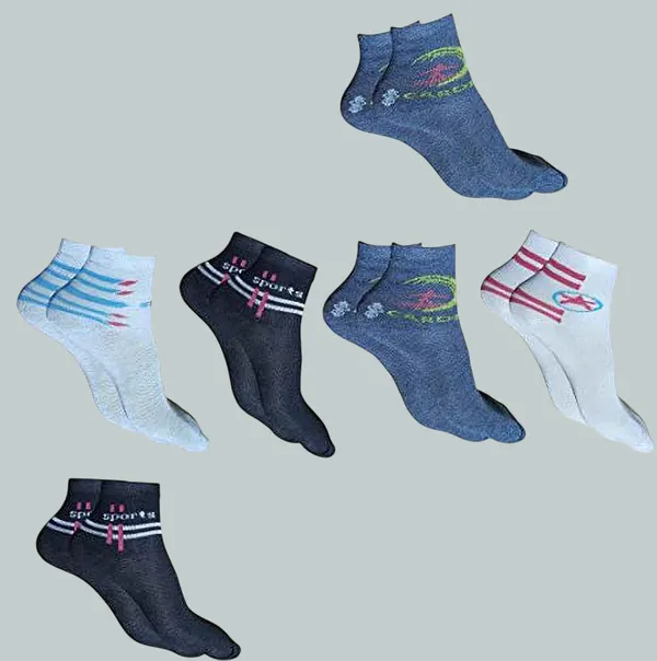 MJE_Men_&_Women_Ankle_Length_Multicolor_Cotton_Regular_Ankle_Length_Socks_For_Men_&_Women(Pack_of_6)