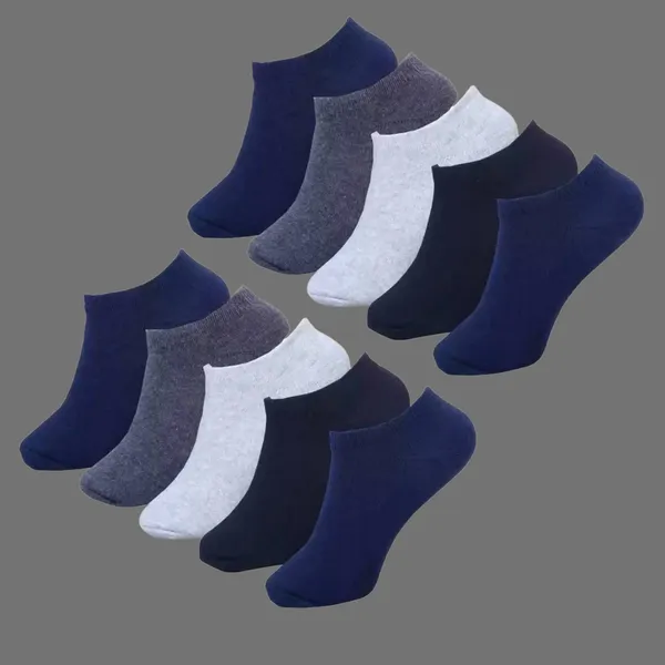 Multicolor_Cotton_Ankle_Length_Socks_For_Men