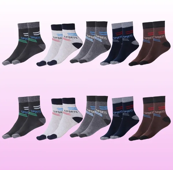 Multicolor_Cotton_Ankle_Length_Socks_For_Men