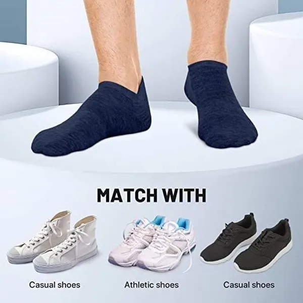 Multicolor_Cotton_Ankle_Length_Socks_For_Men