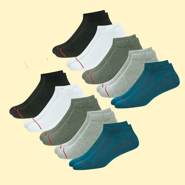 Multicolor_Cotton_Ankle_Length_Socks_For_Men