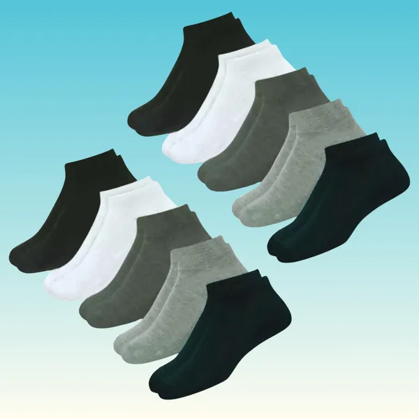 Multicolor_Cotton_Ankle_Length_Socks_For_Men