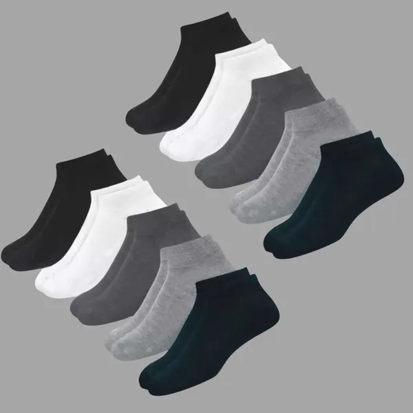 Multicolor_Cotton_Ankle_Length_Socks_For_Men