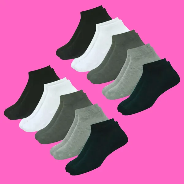 Multicolor_Cotton_Ankle_Length_Socks_For_Men