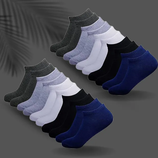 Multicolor_Cotton_Ankle_Length_Socks_For_Men