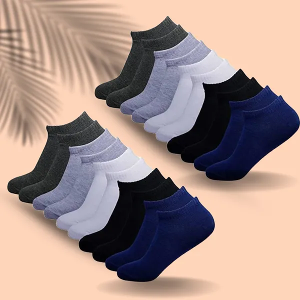Multicolor_Cotton_Ankle_Length_Socks_For_Men