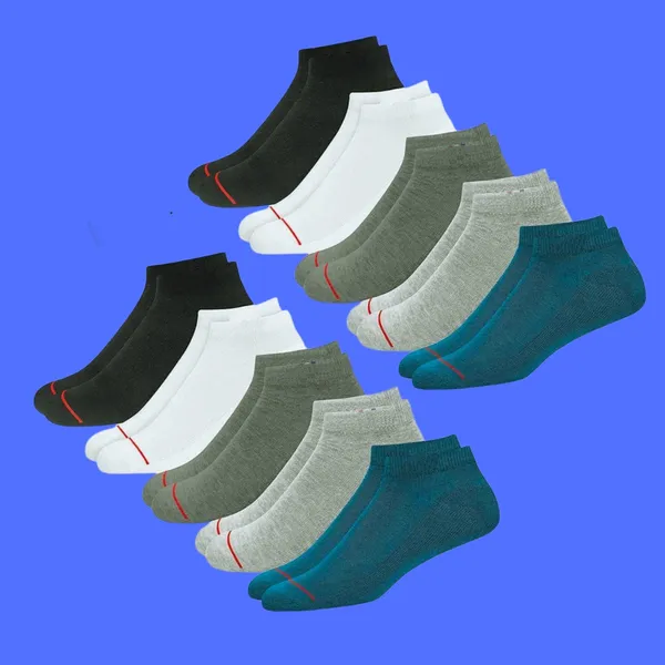 Multicolor_Cotton_Ankle_Length_Socks_For_Men