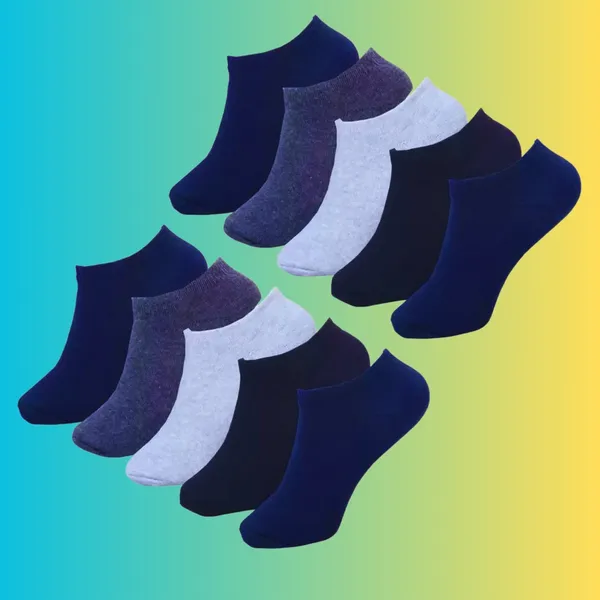 Multicolor_Cotton_Ankle_Length_Socks_For_Men