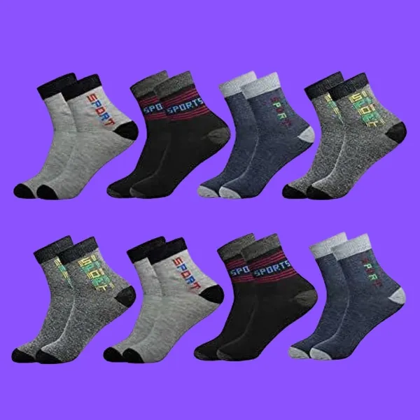 Multicolor_Cotton_Ankle_Length_Socks_For_Men
