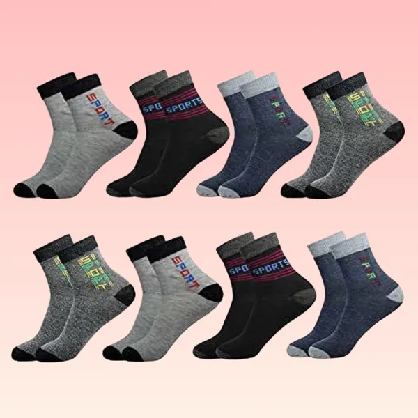 Multicolor_Cotton_Ankle_Length_Socks_For_Men